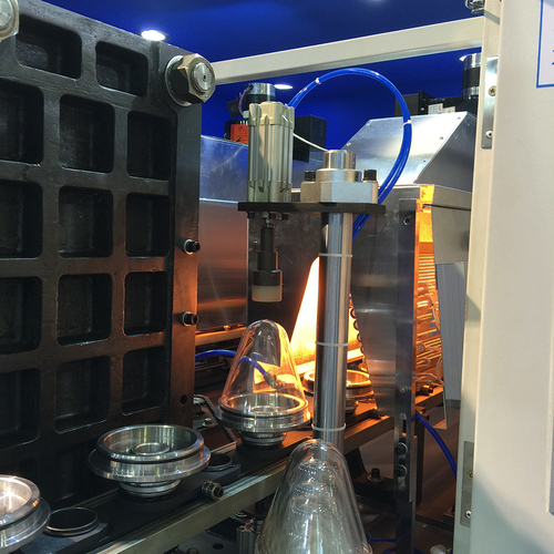 Single tube heating lamp tube for PET bottle blowing machine