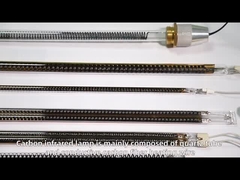 RS Carbon Fiber Quartz Heater Tube , Single Tube Infrared Heating Lamp