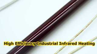 High Power Quartz Infrared Lamp for Industrial Heating