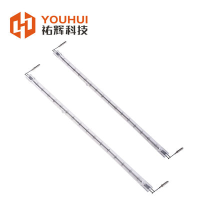 SHC100469 Clear Quartz Short Wave Heater Tube Single IR Halogen Lamp