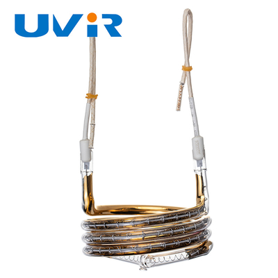Good price Gold Coated Ring Shaped Infrared Heating Element 2700W 380V online