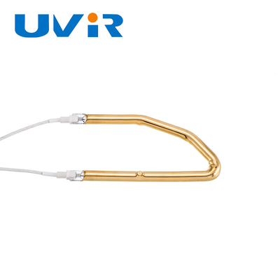 Good price 230V 1380W Gold Coated Infrared Heater Tube 3D IR Lamp Heating Emitters online