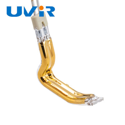 Good price 150-6000W L-Shaped Gold Plated Infrared Heating Tube online
