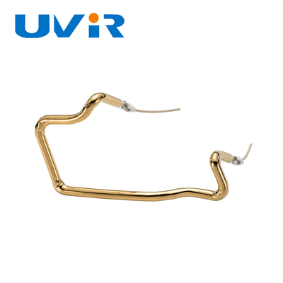 Good price Industrial Infrared Heating Accessories Gold Halogen Heater Tube Shaped Element online