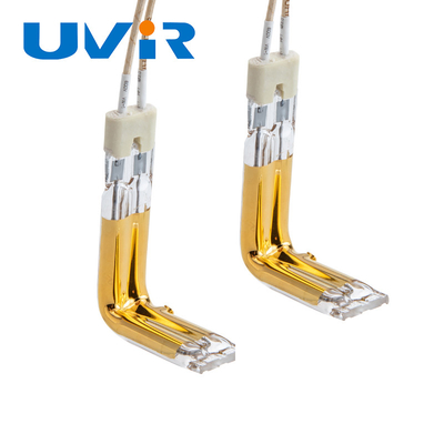 Good price Gold Coated Halogen Quartz Infrared Heating Lamp 1380W 230V online