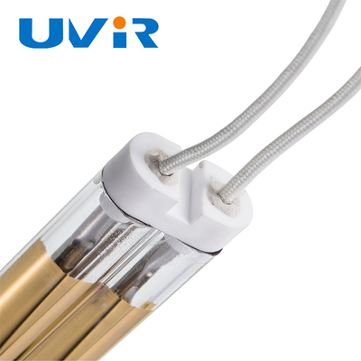 Good price Medium Wave Double Tube Infrared Heating Lamp 3000W 380V online