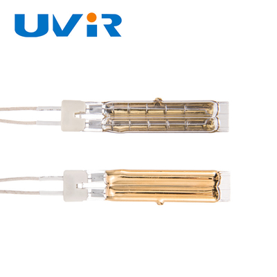 Good price 1500w Twin Tube Quartz Halogen Lamp , Edge Banding Machine Heating Emitters online