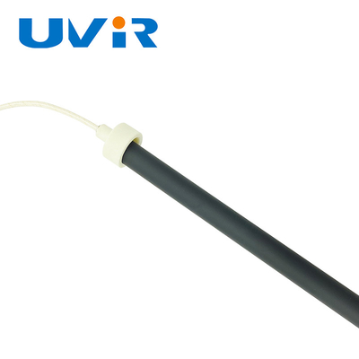 Good price Single Tube Quartz Infrared Lamp Black Tube Halogen Lamp For Industrial Heating online