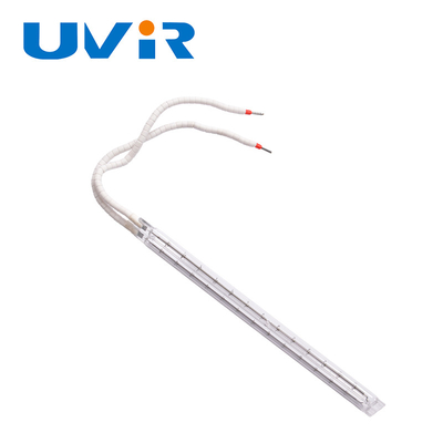 Good price 200-6000w White Coating Twin Tube Infrared Lamps for Industrial Heating online