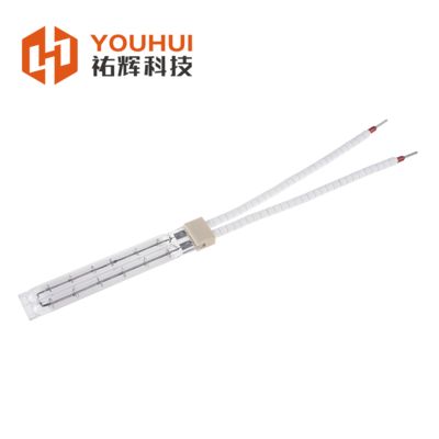 Good price 200-4000W Twin Tube Infrared Heating Lamp with 3000-5000h Lifespan and 55-575V Voltage online