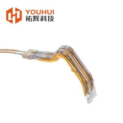 Good price 45-480V 150-6000W Twin Tube L-Type Infrared Heating Lamp with 11x23mm Quartz Tube online