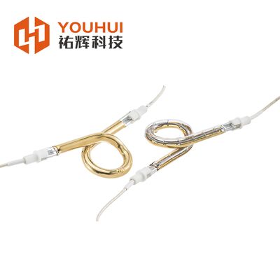 Short Wave Ring Infrared Heating Lamp with 5000 Hours Lifespan, High Purity Quartz Glass, and Customizable Diameter 39-600mm