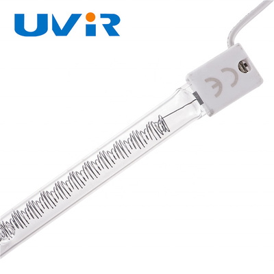 Good price OEM/ODM Medium Wave Quartz Infrared Lamps Ceramic white Reflector online