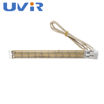 Good price Golden Short Wave Twin Tube Infrared Heaters 115V 600W For Paint online