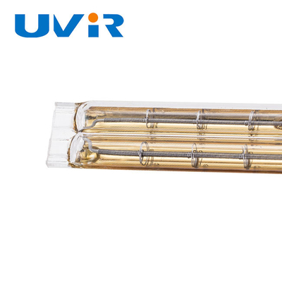 3500W Infrared Heating Element Tube Gold Short Wave For Dry Equipment