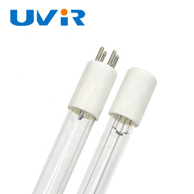 Good price T5 150mm UVC Germicidal Lamp bulb 8W 4 PIN Double End Quartz Tube online