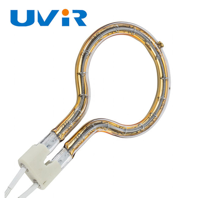 Good price Quartz Ring Infrared Lamps , Infrared Heat Lamp Tube 8mm diameter: online