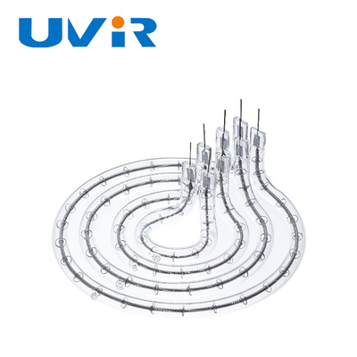 Good price 480V 6000W Halogen Filament Infrared Heater Lamp 511mm Diameter online