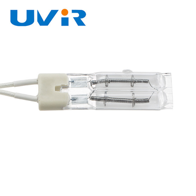 115V 450W Short Wave Halogen Tube Heater Quartz 3000-5000h Lifespan