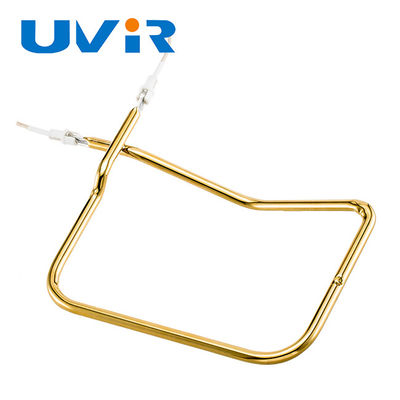 1660W 230V Low Energy Consumption Quartz Tube Short Wave Infrared Lamp for Industrial Heating