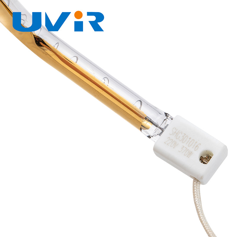 Quartz Halogen Heater Lamp Heating Element Tube 370W For IR Tungsten Filament