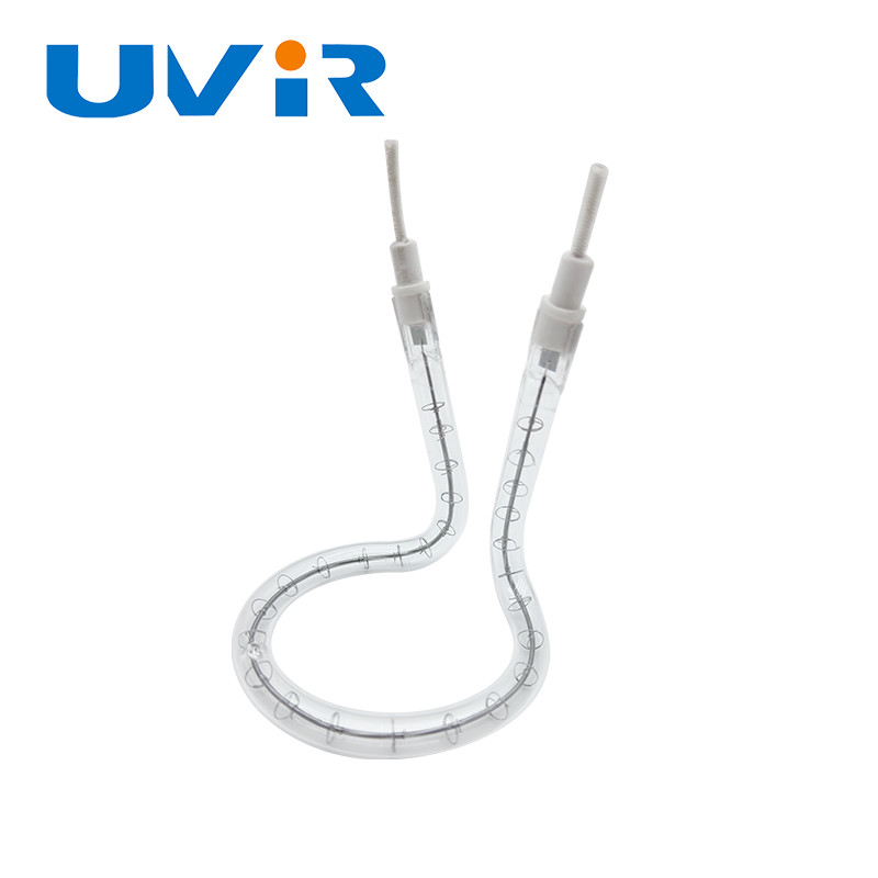 90 Degree Transparent Ring Infrared Lamps High Foot Circular Infrared Heating Radiator