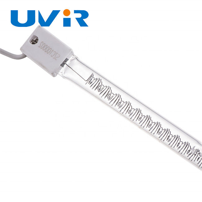 SK15 IR Halogen Lamps Quartz Glass Tube , 800w Tungsten Halogen Heat Lamp