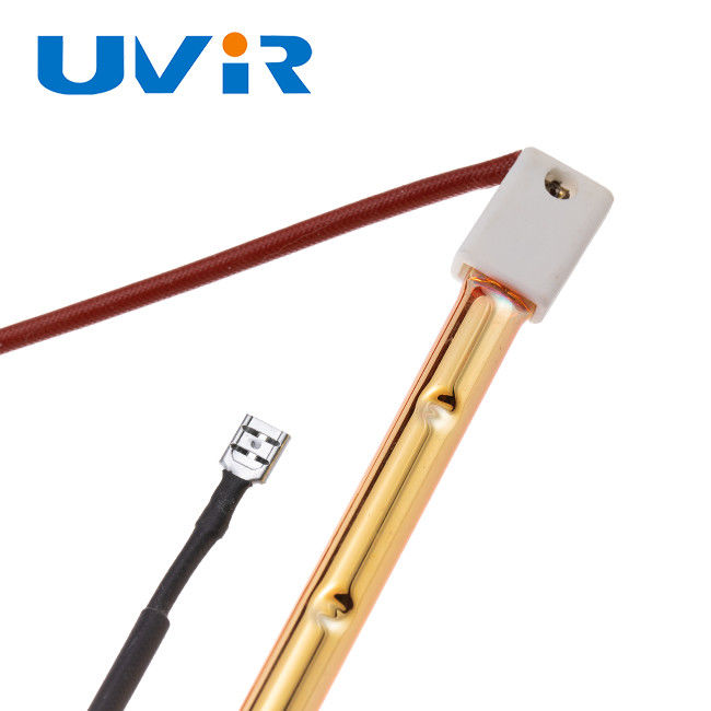 SK15 2000W Helen Lamp Gold Coating Tubes Quartz Infrared Heater