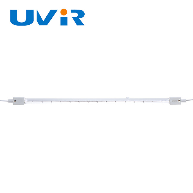 SK15S IR Halogen Lamps , Infared Tube Heater with white coating