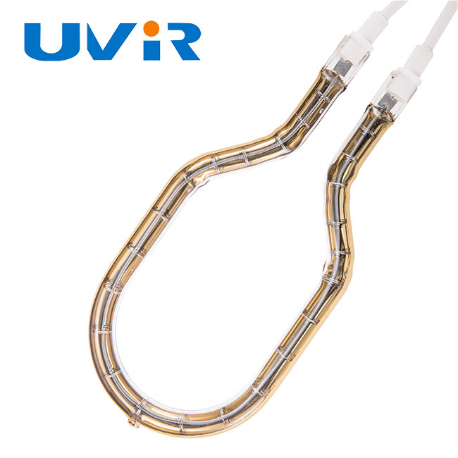 Unique 230v 2200W Ring Infrared Lamps Gold Reflector Electric Heat Element