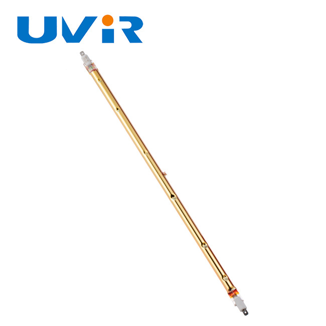 R7S Helen gold-reflector 235V 500W Quartz tube Infrared heating Lamps for sauna