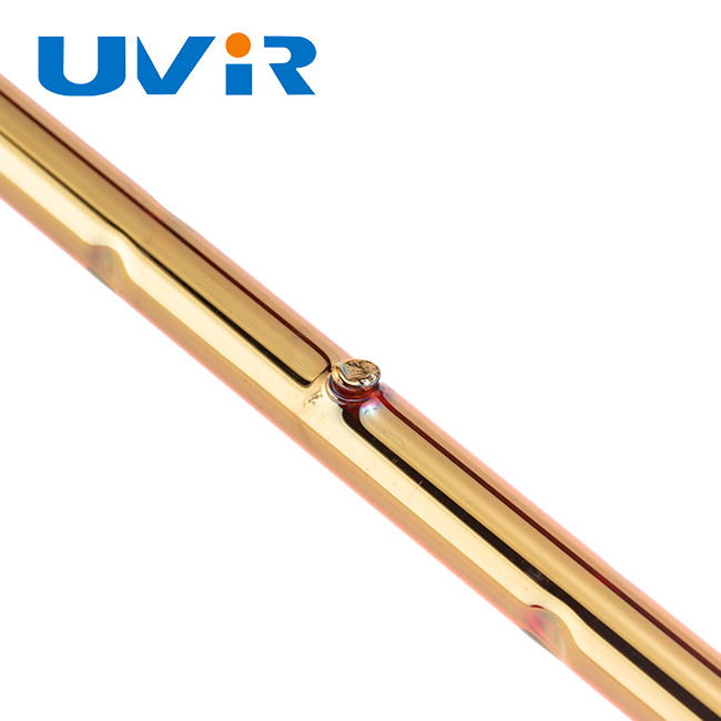 R7S Helen gold-reflector 235V 500W Quartz tube Infrared heating Lamps for sauna