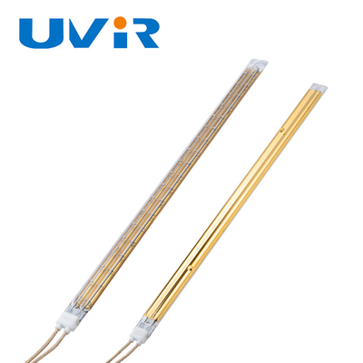 Good price TC05 Quartz Infrared Lamp Heater , Gold Reflector Tungsten Halogen Lamp online