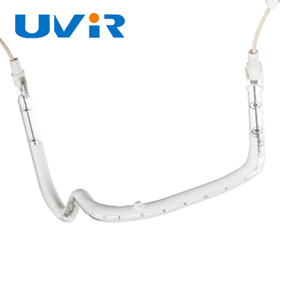 Customized Ceramic White Shaped Infrared Heating Tube For Automotive Plastic Welding