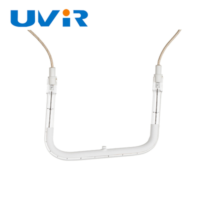 Ceramic White U Shaped Custom Infrared Heating Element Tube Plastic Welding