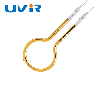 Good price 100-7600W Ring Infrared Heater Lamp , Gold Reflector Quartz IR tube heater online