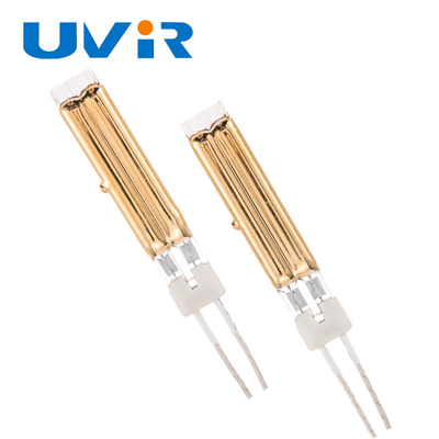 Good price Gold Plated Halogen Infrared Heating Lamp Tube Edge Sealing Machine Preheating online