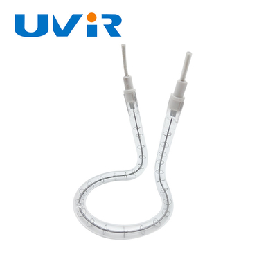90 Degree Transparent Ring Infrared Lamps High Foot Circular Infrared Heating Radiator