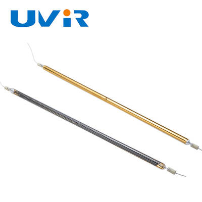 Good price OEM/ODM Voltage Quartz Carbon Fiber Gold-plated Heating Lamp Infrared Lamps online