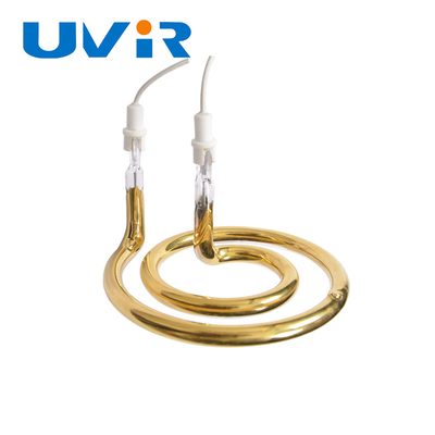 Good price Customizable 3D Gold-plated Reflector Infrared Heating Element Tube For Industries Heating online