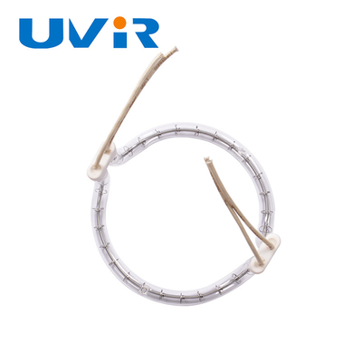 3D Clear Quartz Infrared Heating Element Tube 150-6000W