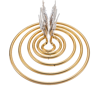 Gold coating Circular Infrared Heater Tube halogen Tungsten Filament lamp tube