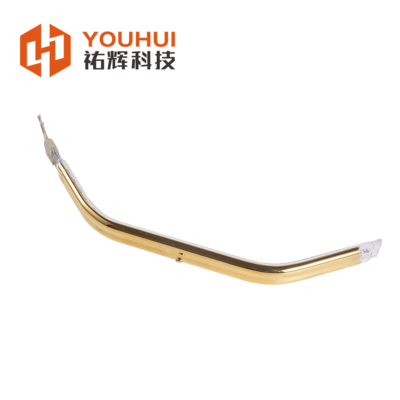 Gold Coated Short Wave Infrared Heating Element Tube 200-6000W