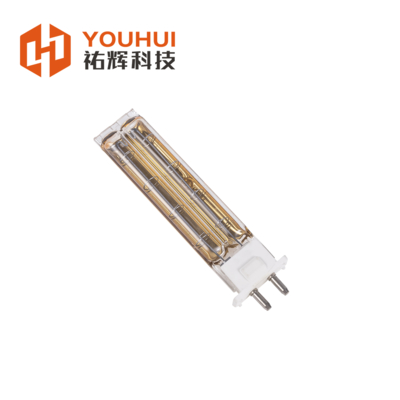 quality 420W 120V Twin Tube Infrared Lamp with Gold Coating for 3D Printing factory