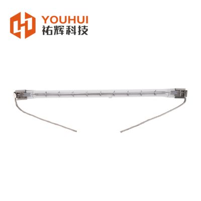 200-4000W Short Wave Quartz Infrared Heater Lamp with Tungsten Filament for Industrial Heating