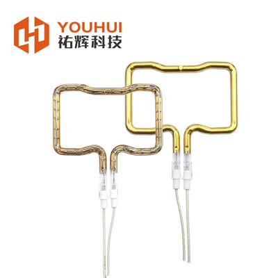 150-6000W Gold Coated Infrared Heating Element Tube with 5000 Hours Lifespan