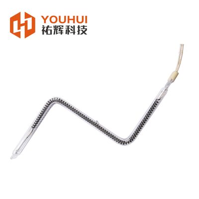 Industrial Carbon Medium Wave IR Lamp with Customizable 50-1500mm Length and 1100-2600°C Filament Temperature for 5000+ Hours Service Life