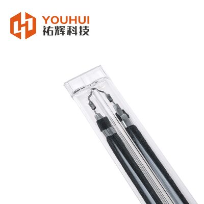 Dual-tube medium-wave carbon felt infrared heating lamp with 5000-20000H working time and 200-5000W power for precise temperature control