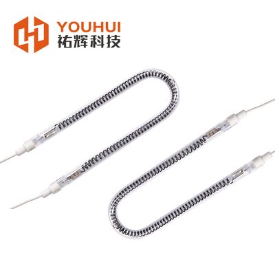 Customizable Carbon Fiber Infrared Heating Lamp with 1100-2600°C Filament Temperature and 5000 Hours Service Life