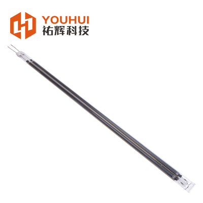 Dual Tube Carbon Fiber Infrared Heating Lamp with Gold Coating and 5000-20,000 Hours Warranty